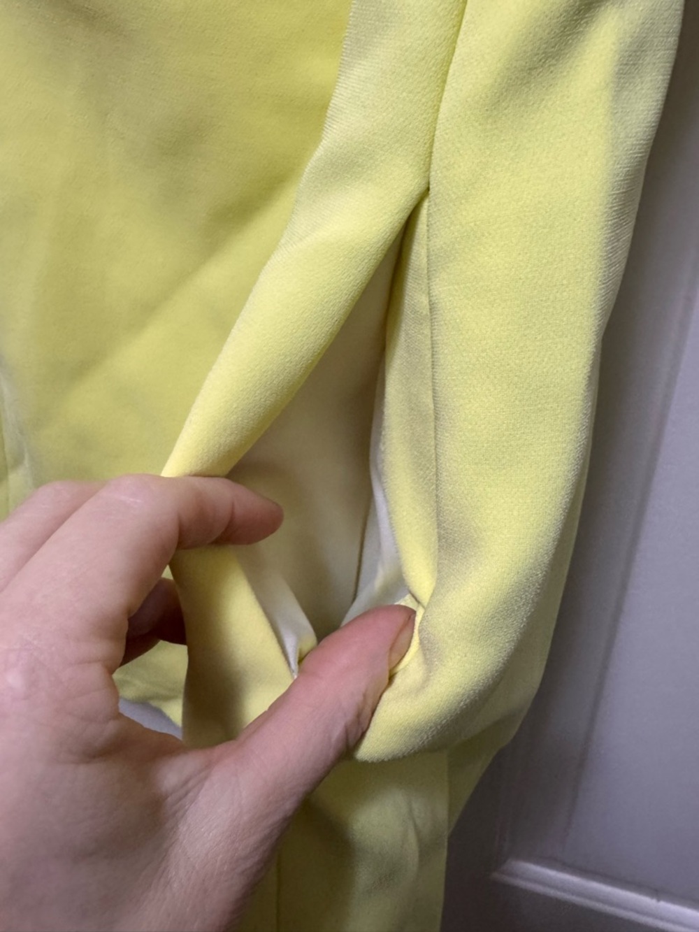 A.L.C. Strapless Elsie Mini Dress in Citrine, size 6, NWT - Picture 7 of 12